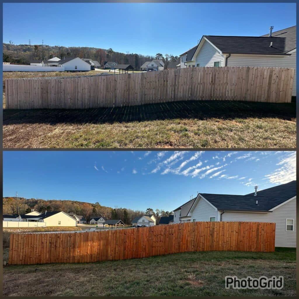 Fence Cleaning in Knoxville